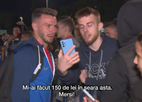 Cordea, oprit de un suporter după FCSB - FC Argeș: „Mi-ai «făcut» 150 de lei”