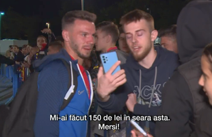 Cordea, oprit de un suporter după FCSB - FC Argeș: „Mi-ai «făcut» 150 de lei”
