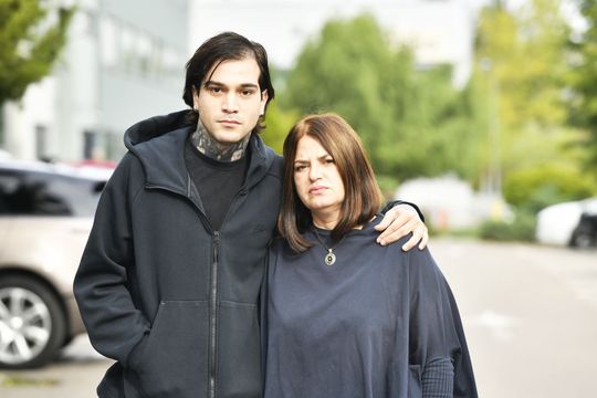 Răzvan Popa și mama lui, Alexandra (foto: Cristi Preda/GSP)