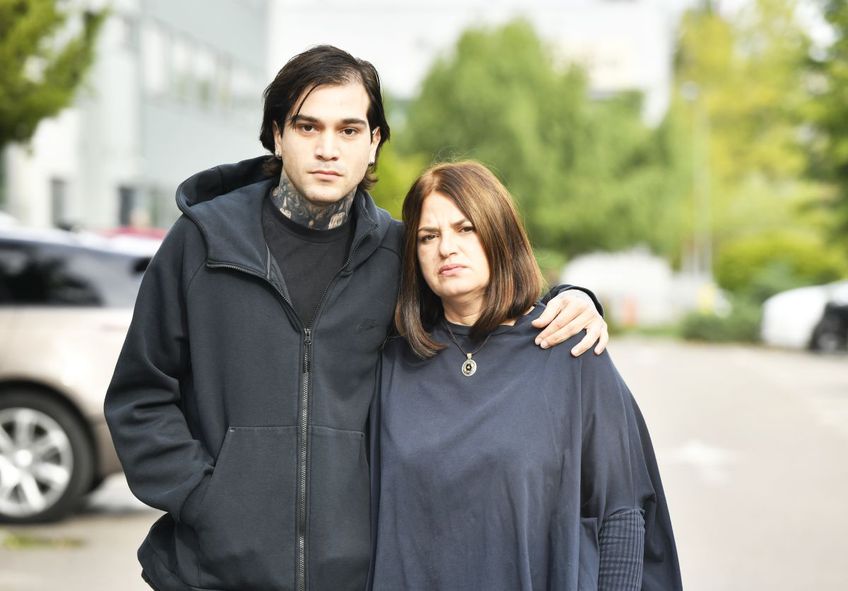 Răzvan Popa și mama lui, Alexandra (foto: Cristi Preda/GSP)