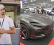 Zlatan Ibrahimovic și-a adăugat la colecția de mașini de lux un Ferrari Purosangue. Foto: Imago Images