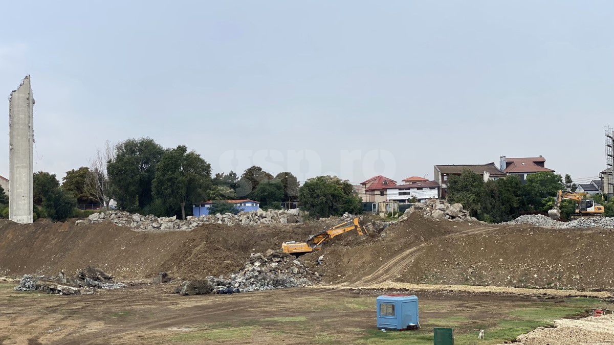 Între timp, în Superliga: au apucat să demoleze stadionul, dar construcția celui nou s-a blocat înainte să înceapă! » Conflictul a ajuns în instanță