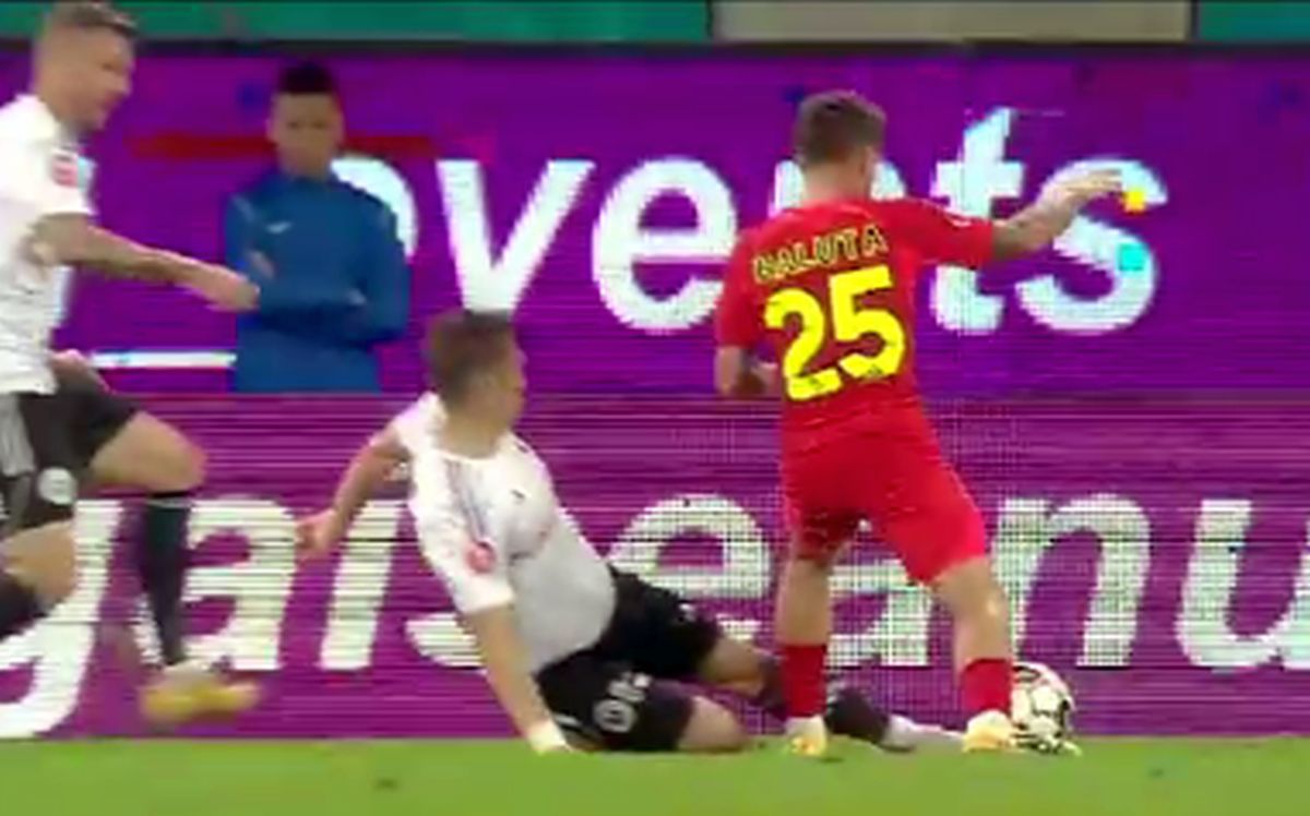 „Există contact, indiscutabil!” » Ion Crăciunescu crede că FCSB a fost privată de două penalty-uri cu U Cluj: „Neglijență, ce caută cu mâna acolo?”