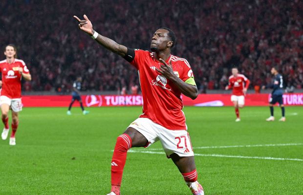 Istorie la Berlin! „Dublă” senzațională la prima participare în grupele UCL în fața propriilor fani + banner de protest la adresa UEFA