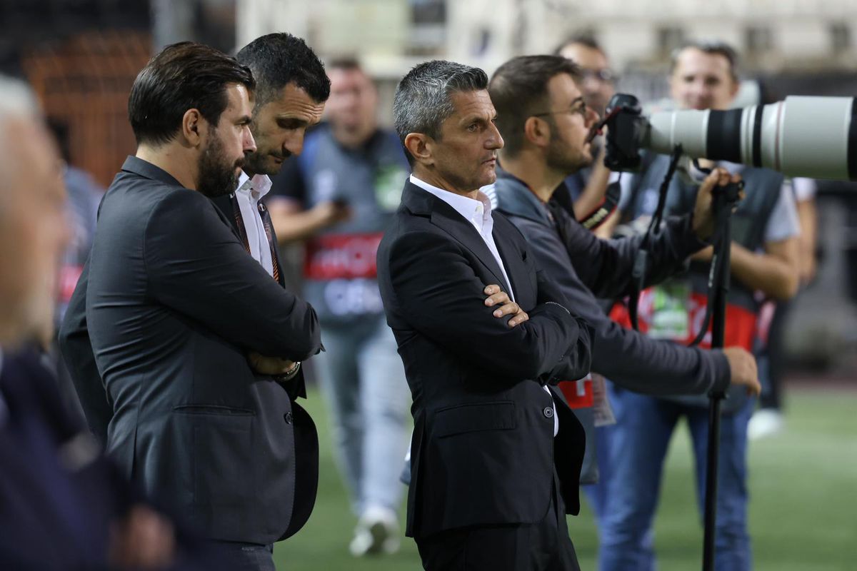 PAOK - FCSB, imagini de la încălzire