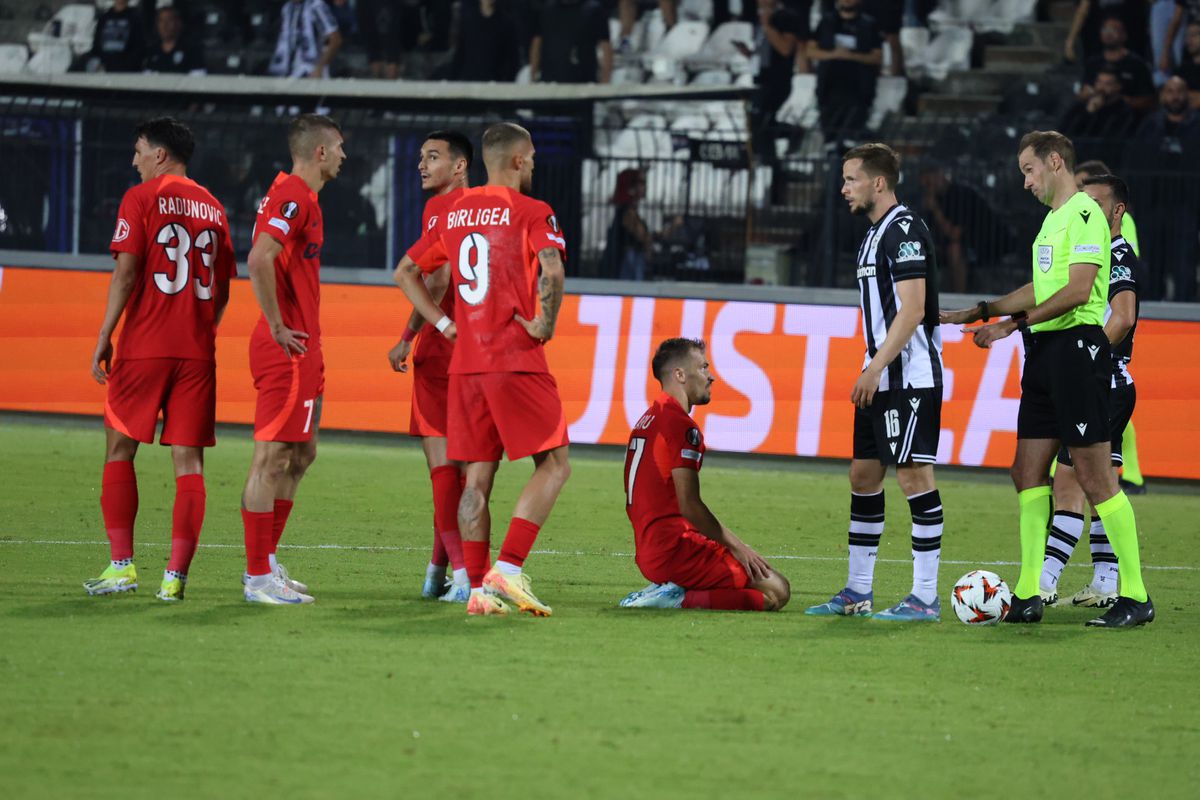 Darius Olaru, eliminat în meciul cu PAOK