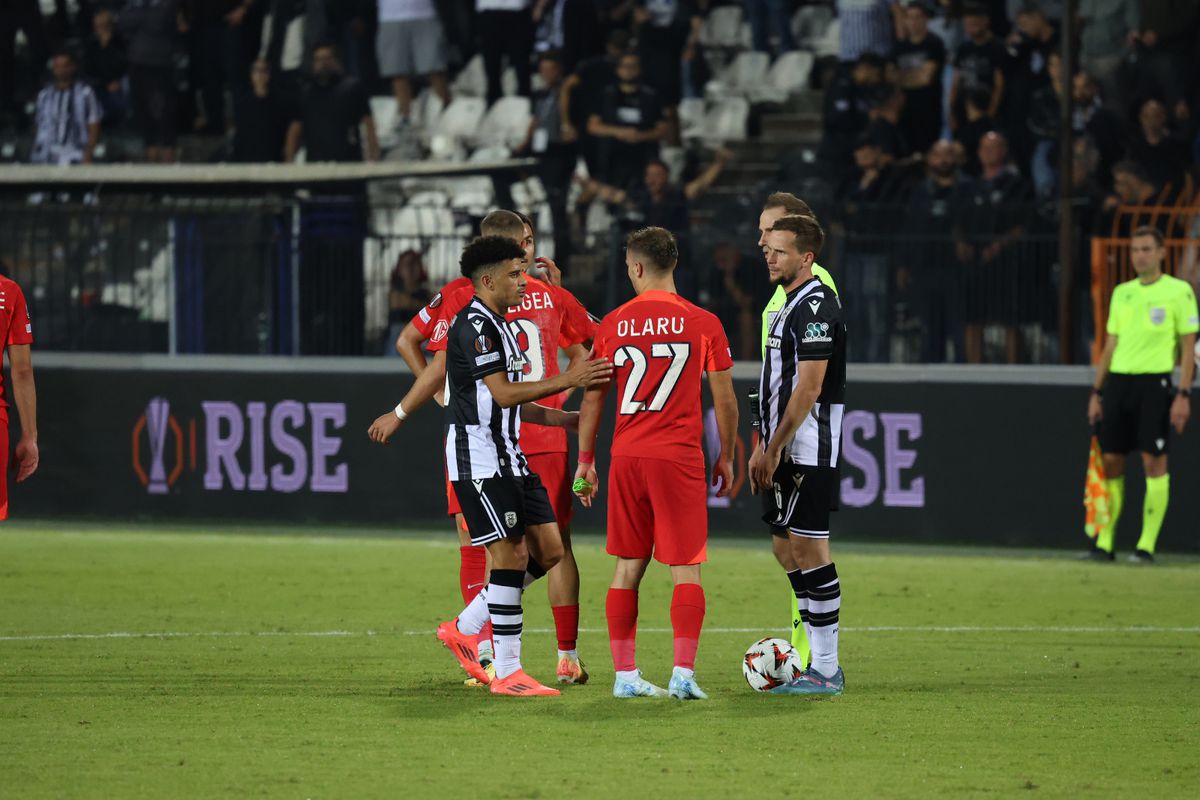 PAOK - FCSB, în imagini