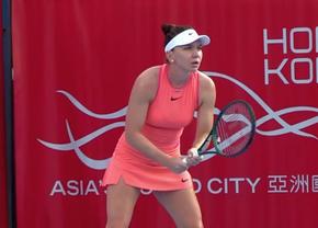 Simona Halep - Anna Blinkova, în al doilea tur la WTA Hong Kong