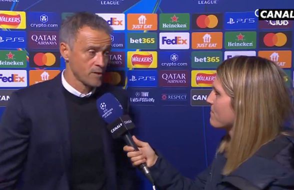 Replica prin care Luis Enrique a stârnit furie după Arsenal - PSG: „Nu știu dacă mi se adresa mie...”