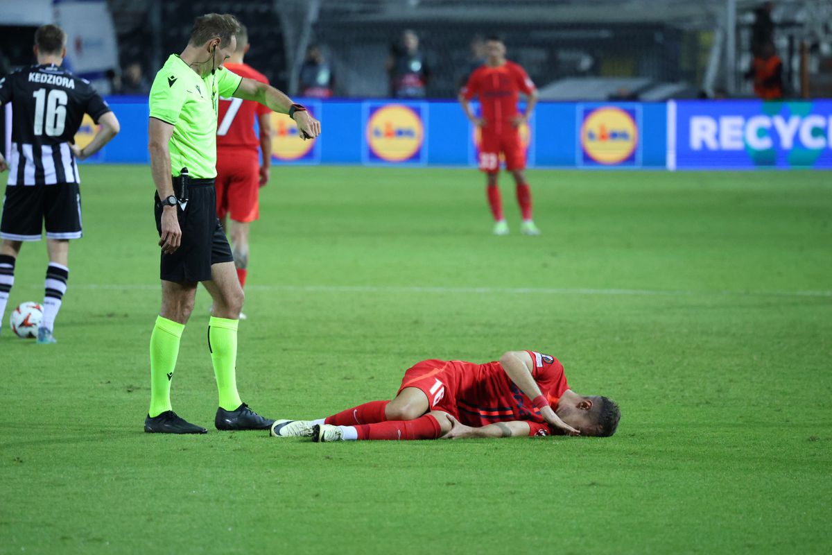 Mihai Lixandru, accidentat la meciul cu PAOK