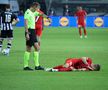 Schimbare înainte de pauză la FCSB » S-a accidentat și a părăsit terenul pe targă