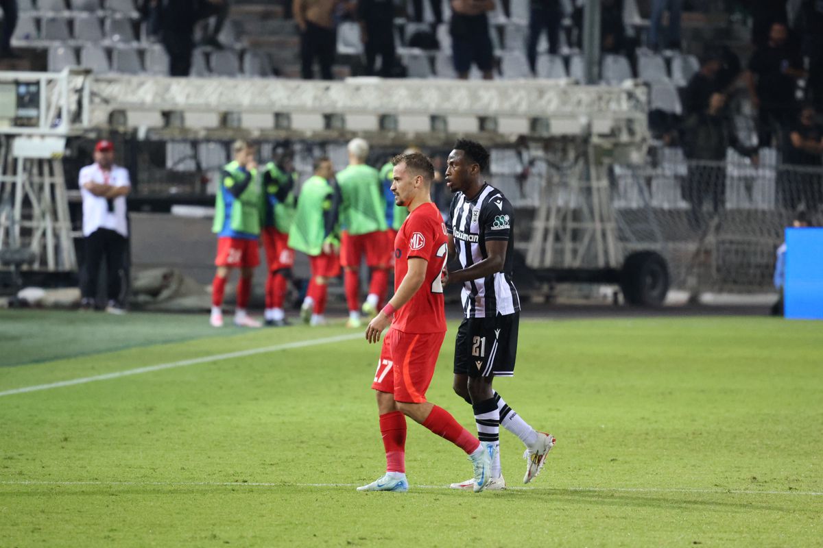 Darius Olaru, eliminat în meciul cu PAOK