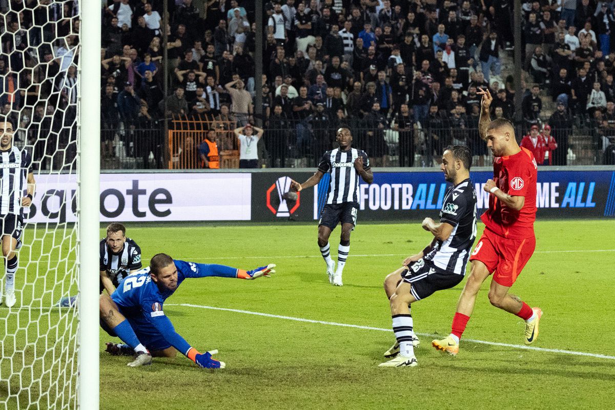 PAOK - FCSB, în imagini