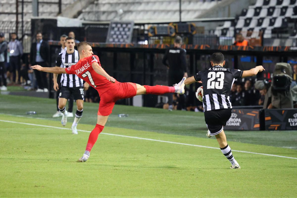 Raul Rusescu, verdict ferm după prima repriză din PAOK - FCSB: „El e omul meciului până acum”