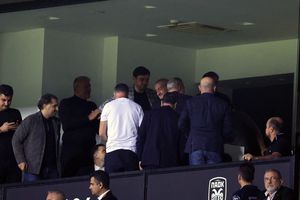 Cum s-a bucurat Gigi Becali la golul lui Daniel Bîrligea cu PAOK » Gest neașteptat al patronului FCSB-ului