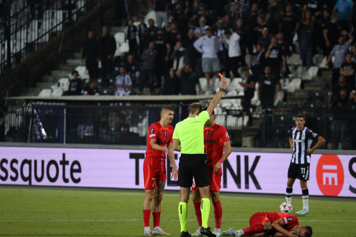 Darius Olaru, eliminat în meciul cu PAOK