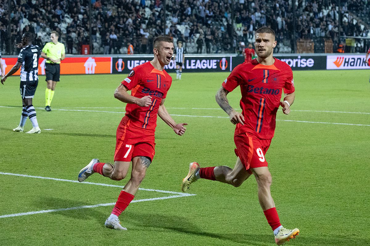 PAOK - FCSB, în imagini