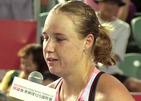 Rusoaica Blinkova, despre victoria categorică cu Simona Halep: „Cel mai bun tenis din viața mea!”