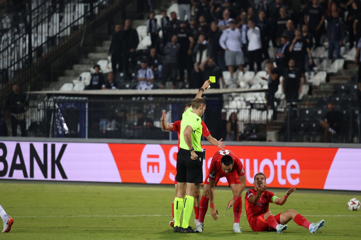 PAOK - FCSB, în imagini