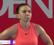 Simona Halep, în meciul cu Anna Blinkova