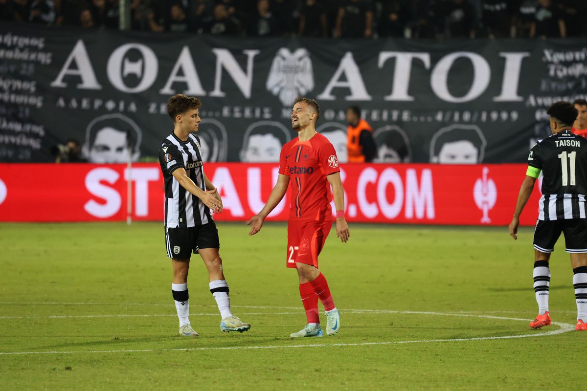 Darius Olaru, eliminat în meciul cu PAOK