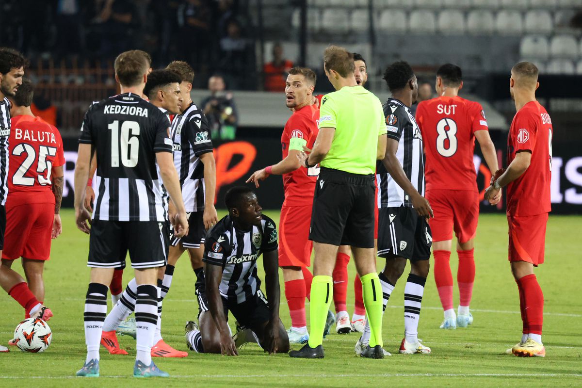 PAOK - FCSB, în imagini