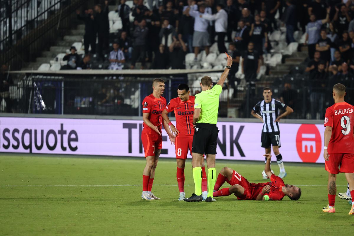 PAOK - FCSB, în imagini