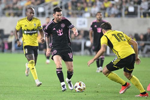 Lionel Messi a dt două goluri la 3-2 cu Columbus Crew. Al treilea a fost semnat de Luis Suarez / Foto: Imago