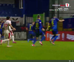 Dinamoviștii au cerut penalty după șutul lui Armstrong