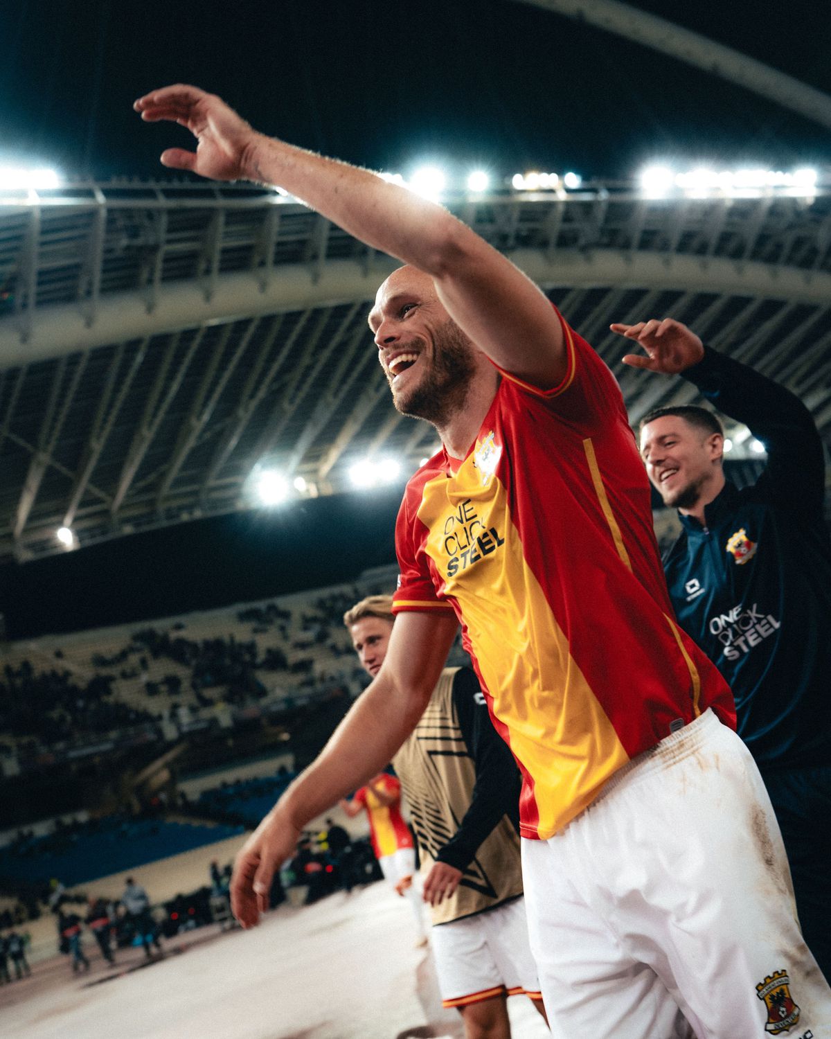 Învinsă de FCSB în prima rundă, Go Ahead Eagles a produs o mare surpriză joi seara » Deplasare impresionantă a fanilor olandezi