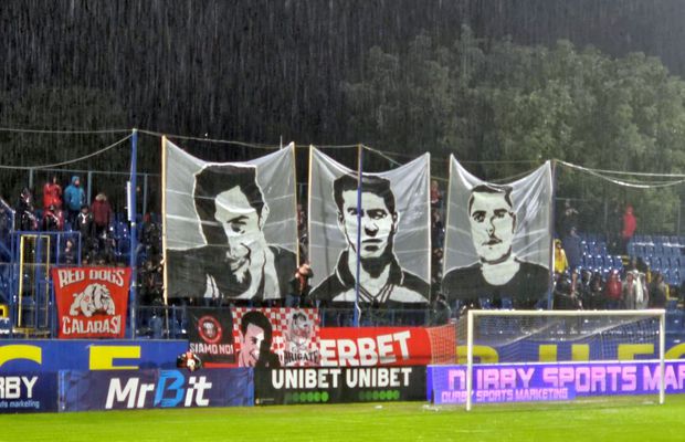 Cătălin Hîldan, omagiat de fanii lui Dinamo la 25 de ani de la dispariție: „Anii trec, spiritul rămâne”