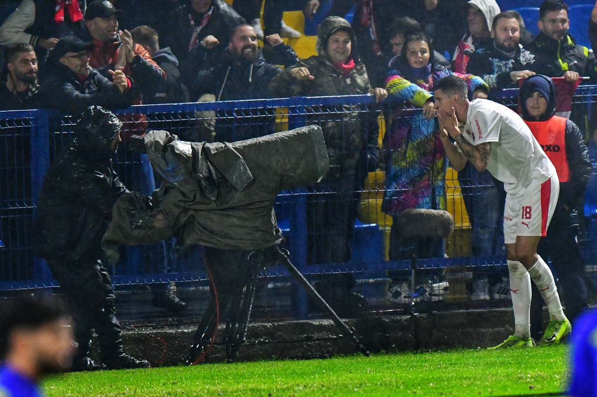 Andrei Nicolescu a făcut scandal după ce meciul Slobozia - Dinamo s-a jucat pe un teren de coșmar: „Aș putea să tac, dar ne compromitem”