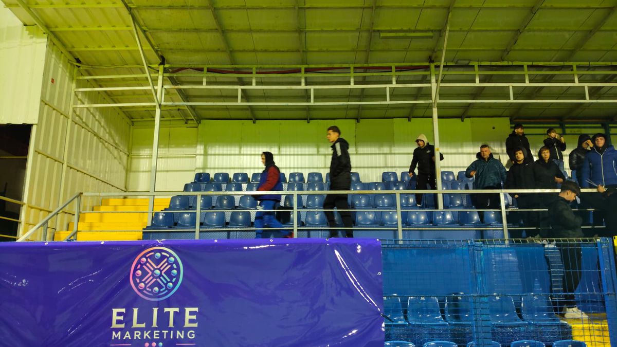 Gazonul este inundat înainte de Slobozia - Dinamo