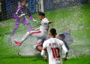 Imagini incredibile surprinse de fotoreporterul GSP, Cristi Preda, la meciul de „polo” Unirea Slobozia - Dinamo