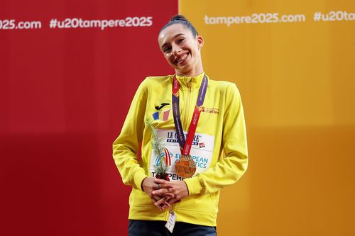 Ștefania Uță, nominalizată de Federația Europeană de Atletism pentru un premiu/Foto: Getty Images