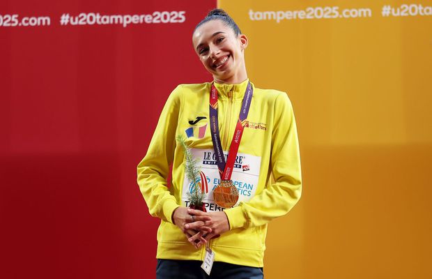 Ștefania Uță, campioana europeană U20 la 400 m garduri, nominalizată la un premiu de Federația Europeană de Atletism