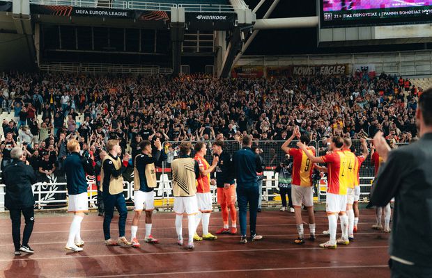 Învinsă de FCSB în prima rundă, Go Ahead Eagles a produs o mare surpriză joi seara » Deplasare impresionantă a fanilor olandezi