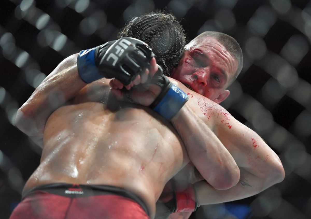 UFC 244 // VIDEO + FOTO Jorge Masvidal, victorie cu Nate Diaz după 3 runde! Doctorul a intervenit și a oprit meciul