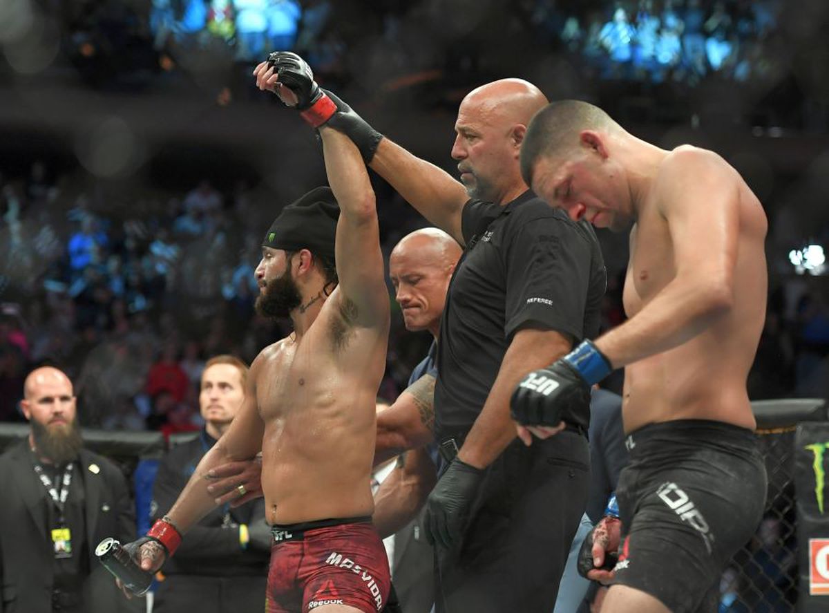 UFC 244 // VIDEO + FOTO Jorge Masvidal, victorie cu Nate Diaz după 3 runde! Doctorul a intervenit și a oprit meciul