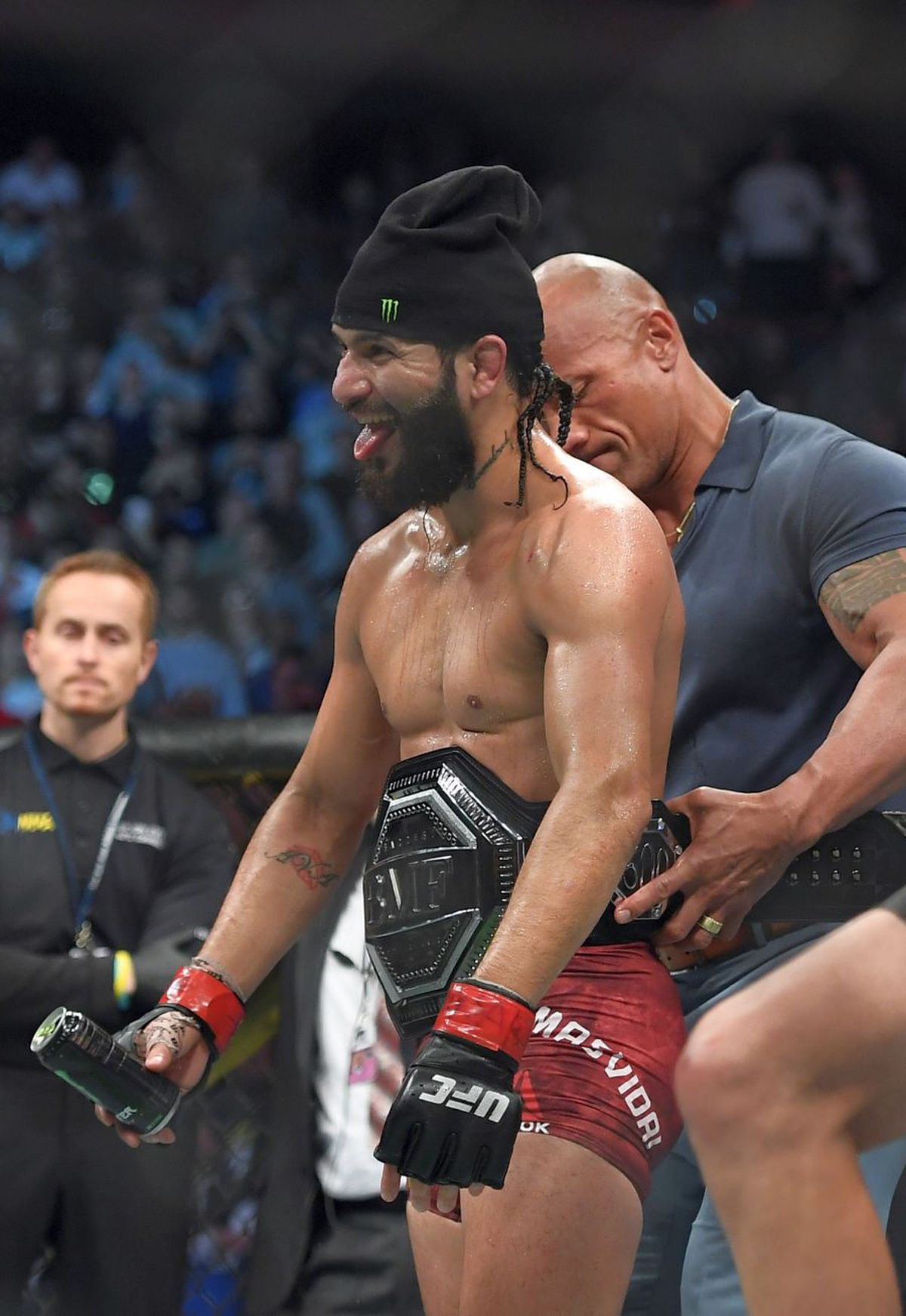 UFC 244 // VIDEO + FOTO Jorge Masvidal, victorie cu Nate Diaz după 3 runde! Doctorul a intervenit și a oprit meciul