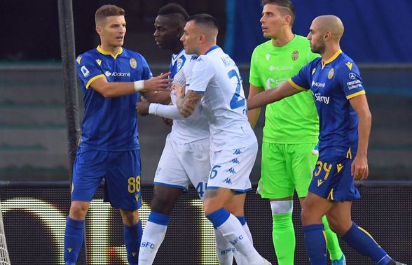 VERONA - BRESCIA 2-1 // Serie A, bastionul rasismului! Mario Balotelli n-a mai rezistat și a vrut să iasă din teren