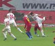 FCSB - SEPSI // VIDEO + FOTO Horațiu Feșnic i-a readus în joc pe roș-albaștri cu un penalty controversat. Reacție vehementă în direct: „Nici vorbă! Fault în atac!”