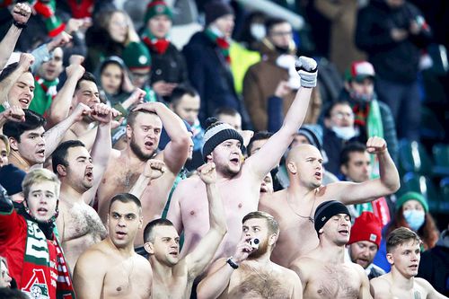 Fanii lui Lokomotiv Moscova, foto: Guliver/gettyimages