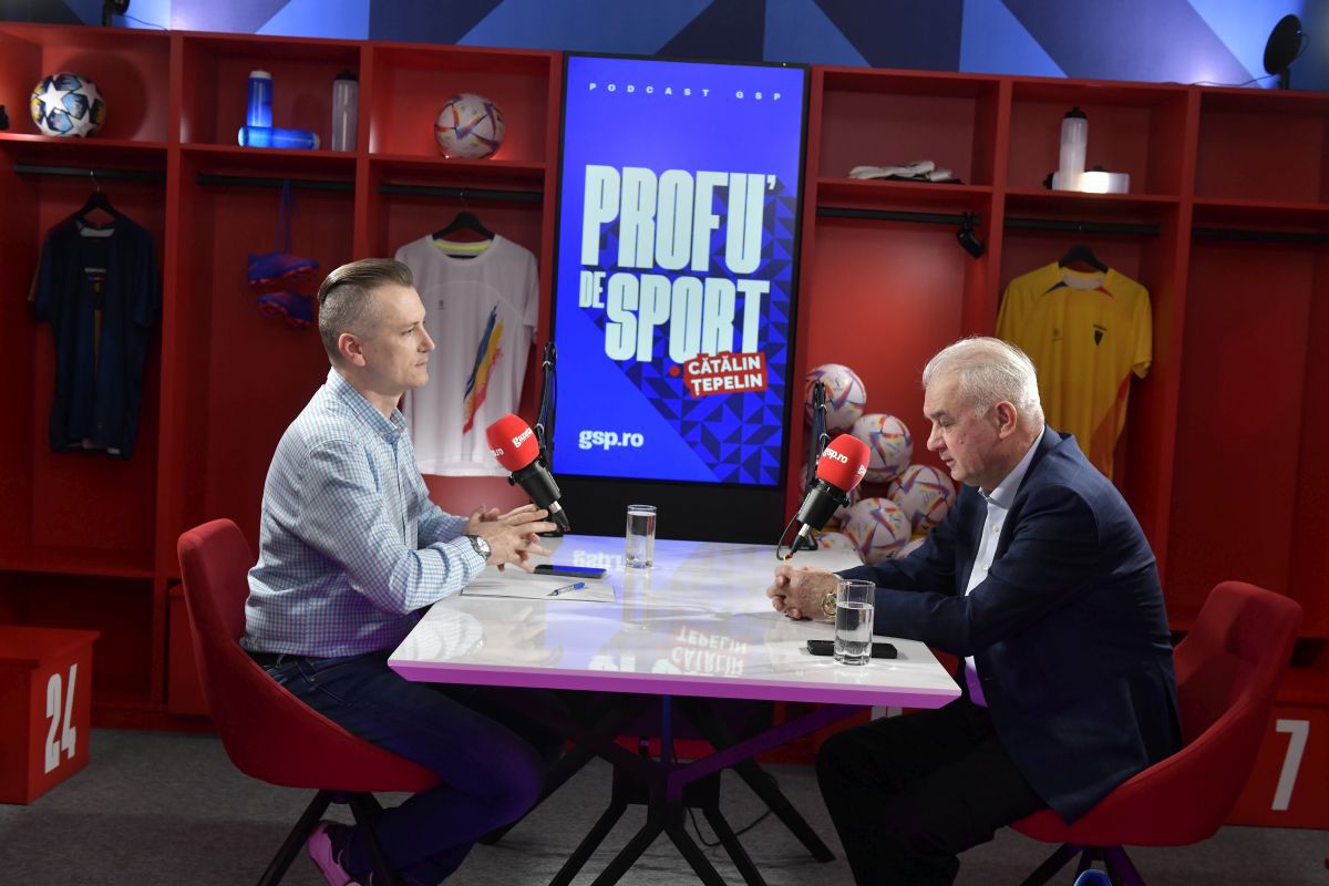 Anghel Iordănescu, la episodul #11 din Podcastul „Profu' de Sport" » Cum a fost cooptat la juniorii Stelei, de ce i-a plăcut mai mult viața de jucător decât cea de antrenor și ce regrete are