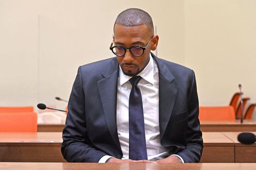 Jerome Boateng, la Tribunalul din Munchen unde s-a judecat procesul // foto: Imago Images