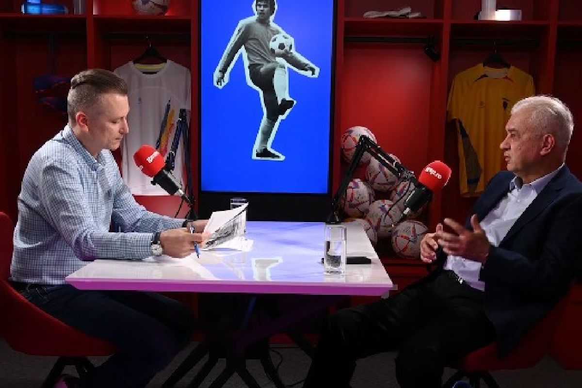 Anghel Iordănescu a fost invitat la podcastul „Profu' de Sport” » Dezvăluiri tari din perioada Generației de Aur, marile regrete ale Mondialului din '94 și legăturile cu politicul