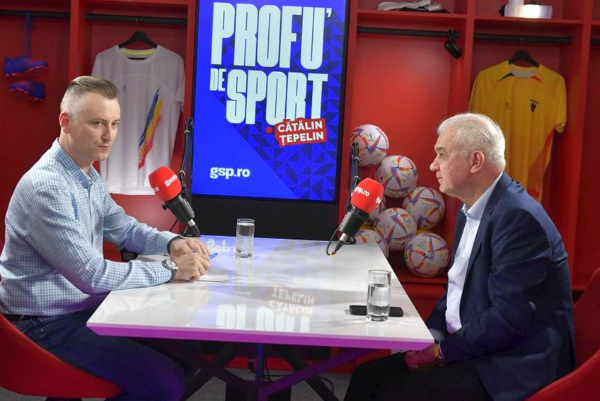 Anghel Iordănescu a fost invitat la podcastul „Profu' de Sport”