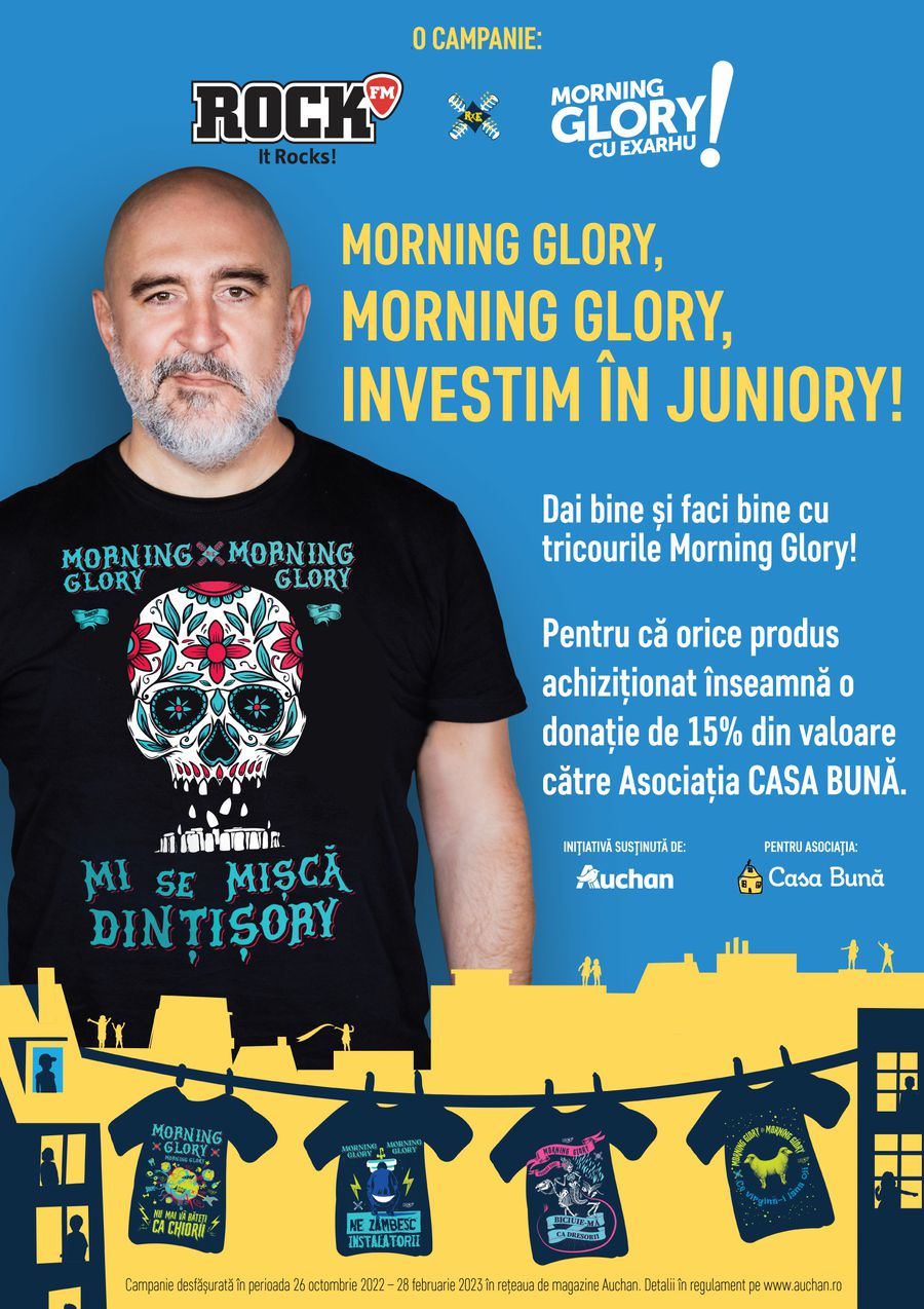 Zeci de copii din medii defavorizate vor fi sprijiniți de Rock FM cu fonduri pentru prevenirea abandonului școlar