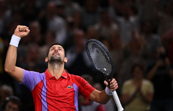 Novak Djokovic a câștigat meciul în care a fost huiduit copios de publicul de la Paris