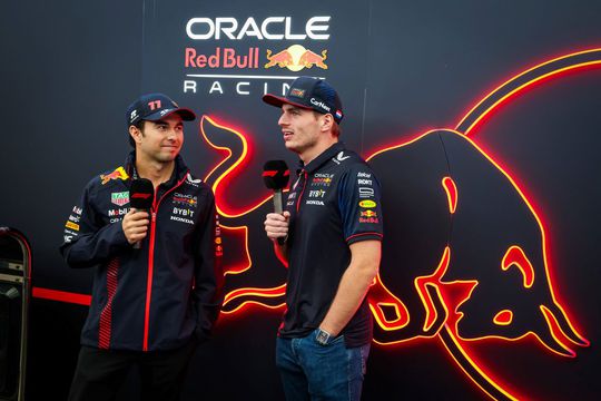 Sergio Perez și Max Verstappen Foto Imago